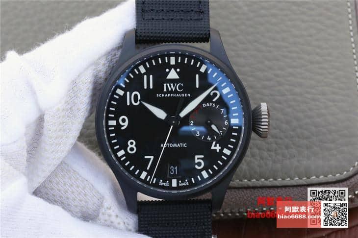 IWC 아이더블유씨 빅 파일럿 탑건 오토매틱 블랙