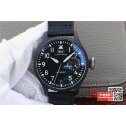 IWC 아이더블유씨 빅 파일럿 탑건 오토매틱 블랙