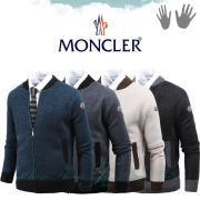 MONCLER 몽클레어 듀 니트 기모 블루종