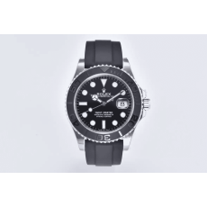 ROLEX 로렉스 요트마스터 화이트 골드 러버밴드 42mm