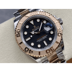 ROLEX 로렉스  요트마스터 로즈골드 브라운 다이얼 콤비