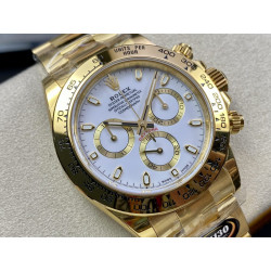 ROLEX 로렉스 데이토나 금통 화이트 다이얼 m116508-0004