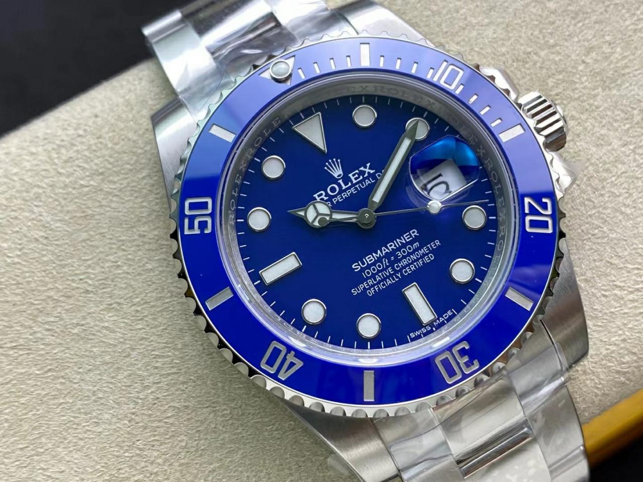 ROLEX 로렉스 서브마리너 스머프 40mm