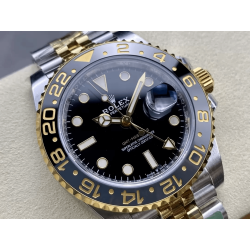 ROLEX 로렉스 GMT마스터 검판 콤비 호랑이 40mm m126713