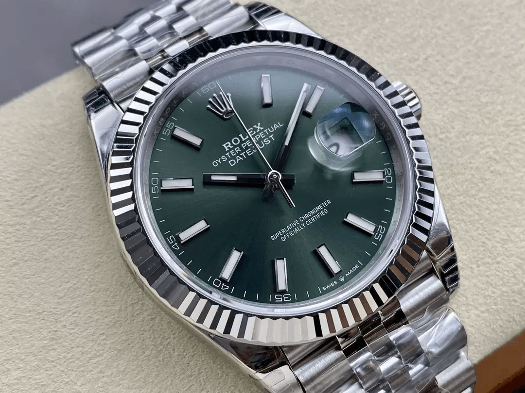 ROLEX 로렉스 데이저스트 민트 그린 다이얼 41mm 쥬빌레