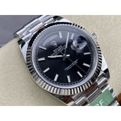 ROLEX 로렉스 데이데이트 검판 인덱스 다이얼 화이트 골드 40mm