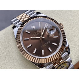 ROLEX 로렉스 데이저스트 브라운 다이얼 쥬빌레 41mm