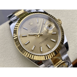 ROLEX 로렉스 데이저스트 샴폐인 10P 다이얼 콤비 쥬빌레 41mm