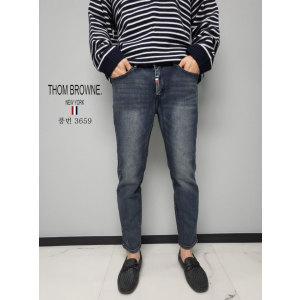 THOM BROWNE 톰브라운 융기모 청바지