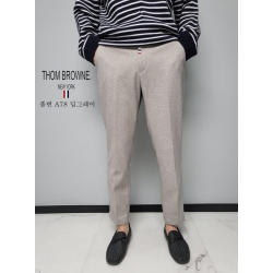 THOM BROWNE 톰브라운 기모 울 반밴딩 팬츠