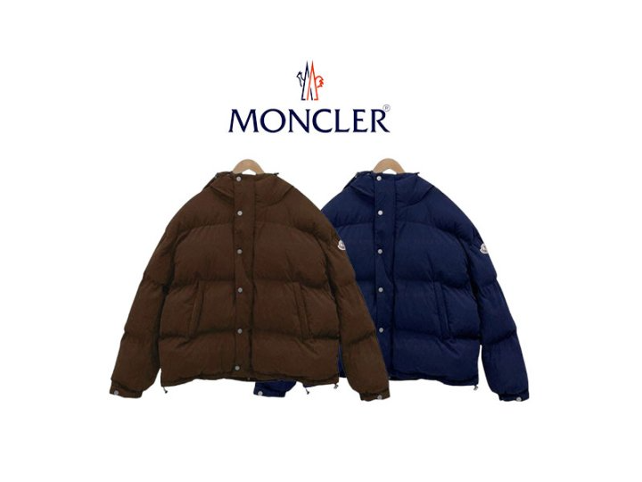 MONCLER 몽클레어 코듀로이 후드 패딩