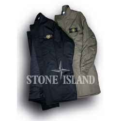 STONE ISLAND 스톤아일랜드 30TH 리미티드 리플렉티브 M-51 피쉬테일 코튼 패딩 롱 야상