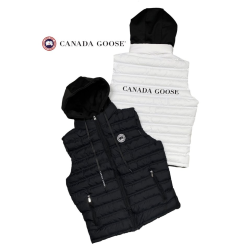 CANADA GOOSE 캐나다구스 심리스 발열 후드탈부착 패딩 베스트