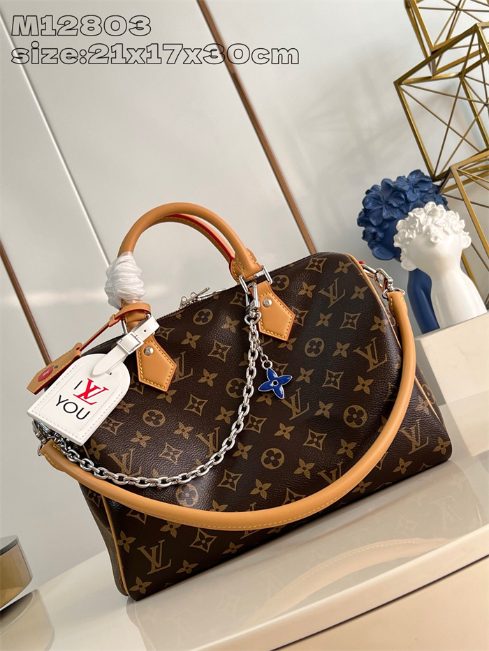 LOUIS VUITTON 루이비통 스피디 소프트 30 크래프티 토트백 M12803 2024/신상