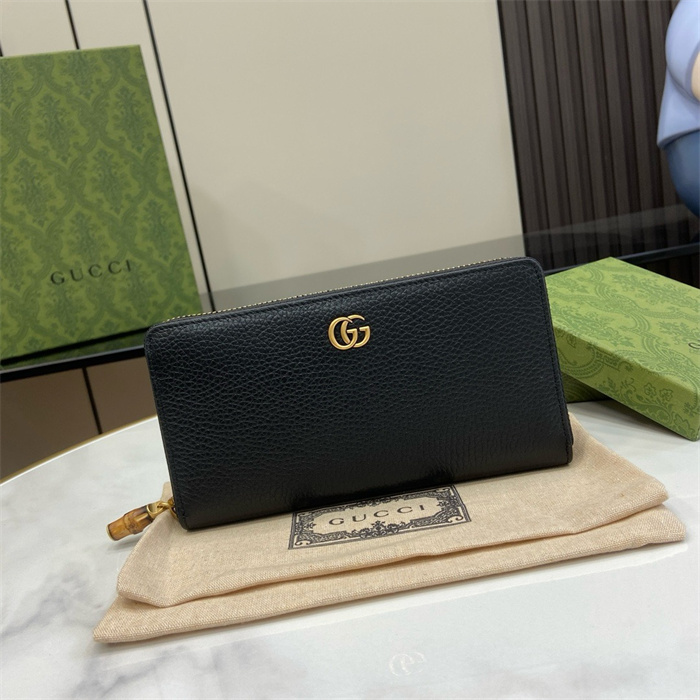 GUCCI 구찌 GG 마몬트 지퍼 장지갑 739499 2024/신상 2COLOR