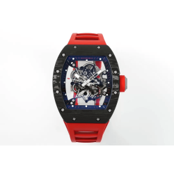 RICHARD MILLE 리차드밀 부바왓슨 블랙 레드 카본 케이스 RM-055