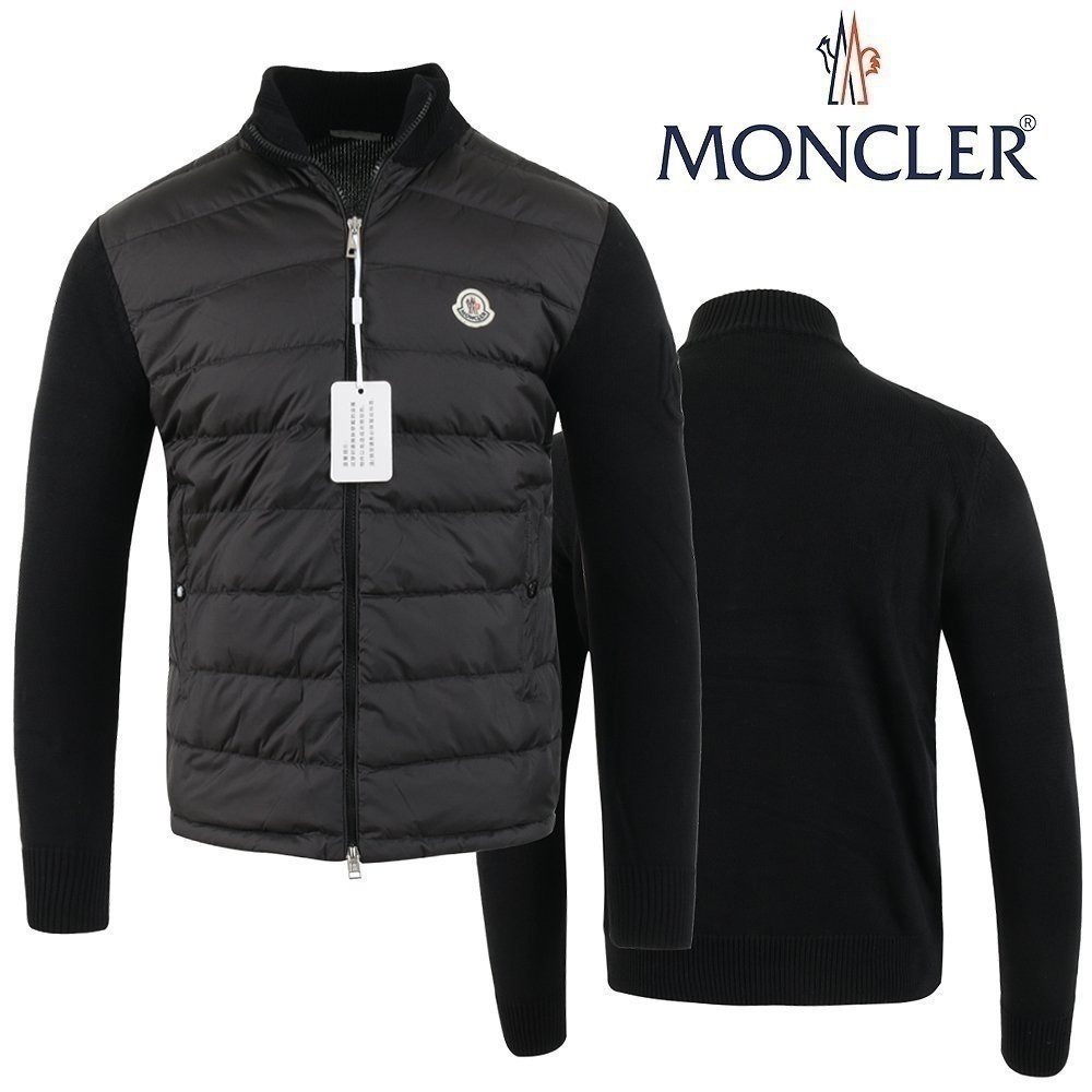 MONCLER 몽클레어 니트 패딩 집업