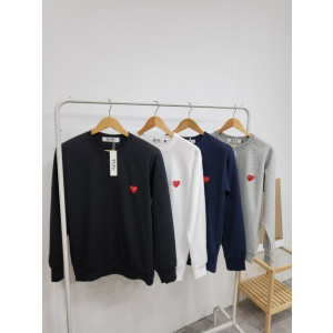 COMME DES GARCONS 꼼데가르송 레드와펜 기모 맨투맨