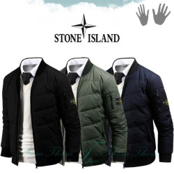 STONE ISLAND 스톤아일랜드 젤 덕다운 패딩