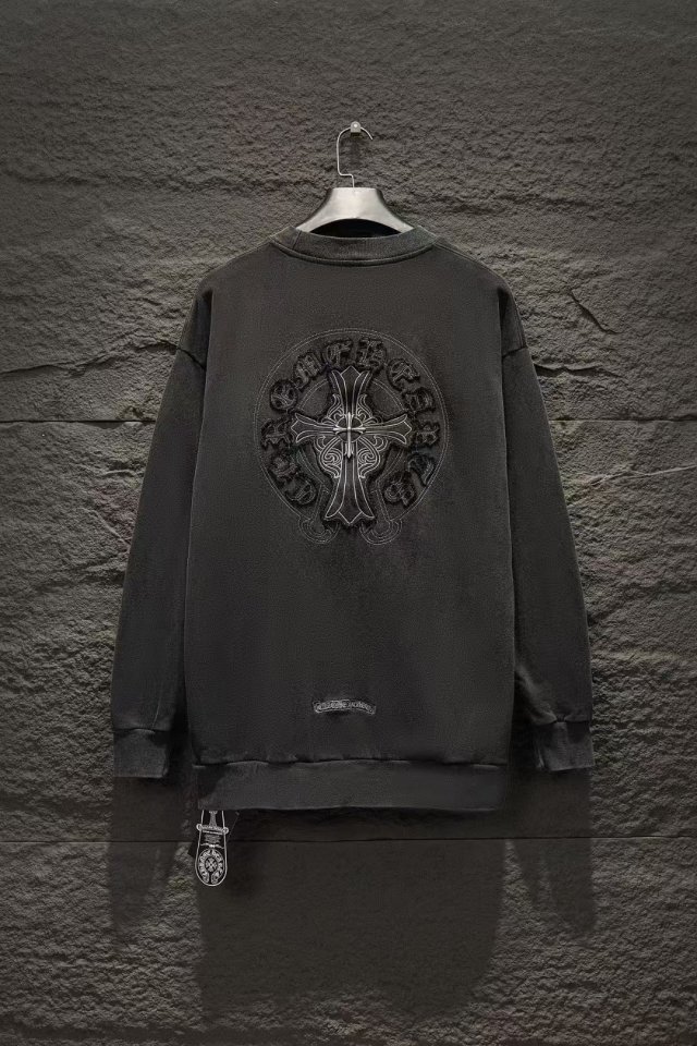 CHROME HEARTS 크롬하츠 스틸 엠블럼 헤비 맨투맨