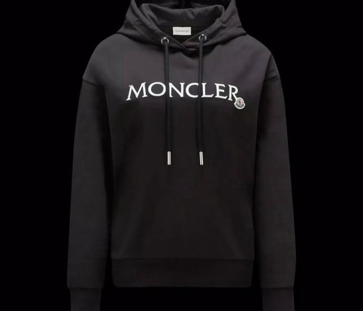 MONCLER 몽클레어 로고 패치 개버딘 나일론 후드