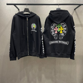 CHROME HEARTS 크롬하츠 컬러 홀스슈 후드집업