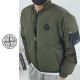 STONE ISLAND 스톤아일랜드 고스트 블랙 와펜 항공 점퍼