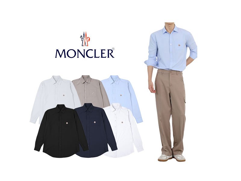 MONCLER 몽클레어 링클프리 셔츠