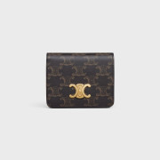 CELINE 셀린느 트리옹프 컴팩트 지갑 10K622