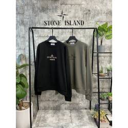 STONE ISLAND 스톤아일랜드 야상 로고 맨투맨