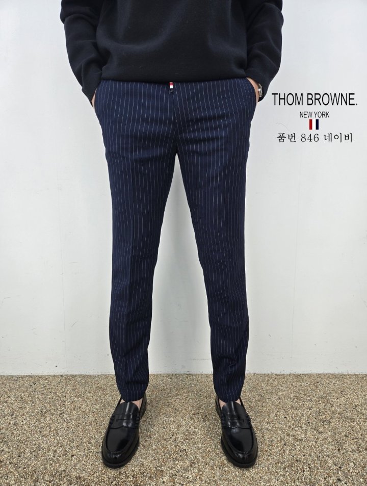 THOM BROWNE 톰브라운 줄지 슬렉스