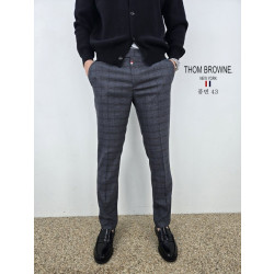 THOM BROWNE 톰브라운 체크 슬렉스