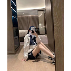 CHANEL 샤넬 반바지 바람막이 셋트