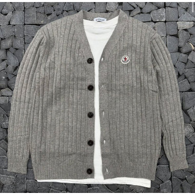 MONCLER 몽클레어 캐시 골지 니트 가디건 2COLOR