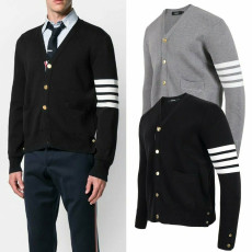 THOM BROWNE 톰브라운 톰브라운 사선 골드버튼 울 가디건