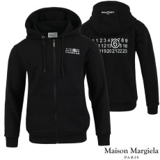 MAISON MARGIELA 메종마르지엘라 넘버 로고 후드집업
