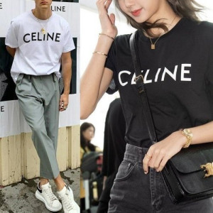 ●7월 판매 5위● CELINE 셀린느 영문로고 반팔