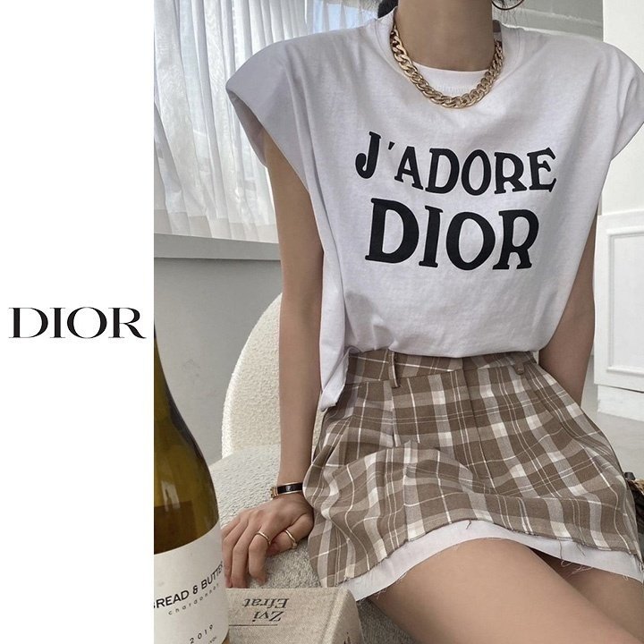 DIOR 디올 자도르 민소매 티셔츠 2COLOR