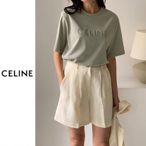 ●7월 판매 13위● CELINE 셀린느 매트 레터링 반팔티 5COLOR