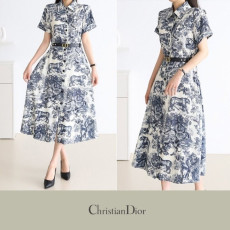DIOR 디올 카라정글 원피스
