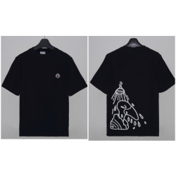 ●6월 판매 4위●  MONCLER 몽클레어 고무패치 자수반팔 2COLOR