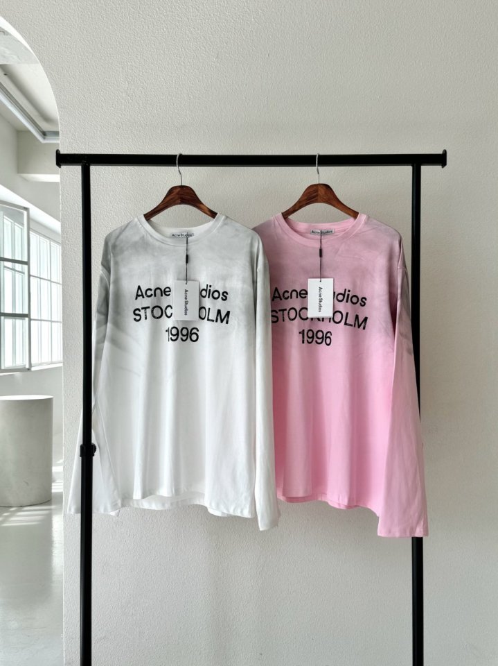 ACNE STUDIOS 아크네스튜디오 워싱 슬리브 긴팔