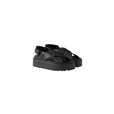 PRADA 프라다 로고 러버 샌들