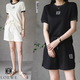 LOEWE 로에베 반바지 반팔 셋트