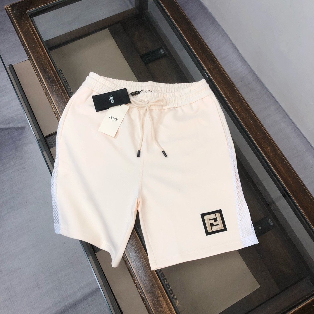 FENDI 펜디 로고 하프팬츠