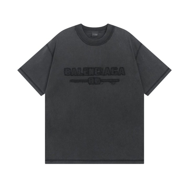 BALENCIAGA 발렌시아가 피그먼트 스티치 티셔츠