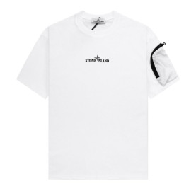 STONE ISLAND 스톤아일랜드 소매 포켓 티셔츠 2COLOR