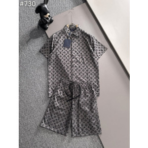 LOUIS VUITTON 루이비통 모노그램 반팔 셔츠 & 팬츠 세트