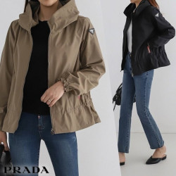 ●9월 판매 15위● PRADA 프라다 미니셔링 야상 2COLOR