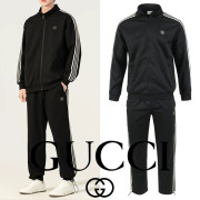 GUCCI 구찌 스트라이프 스틸로고 집업 셋업